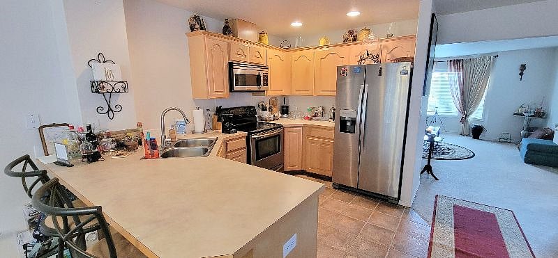Shared kitchen on the 2nd floor