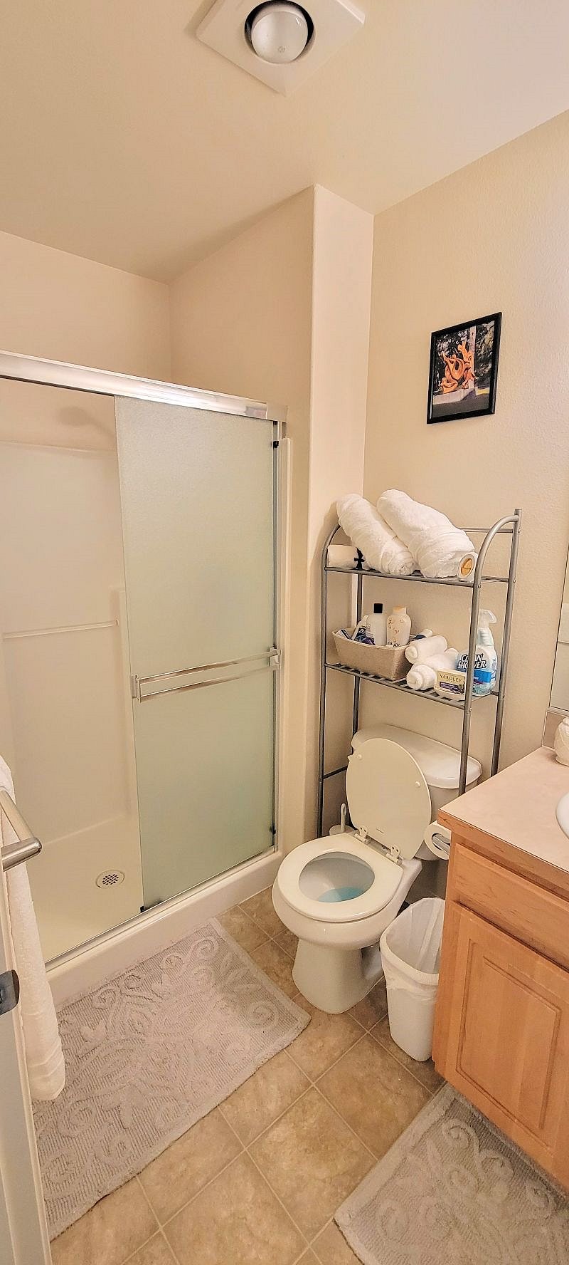 Private bathroom with everything you need!