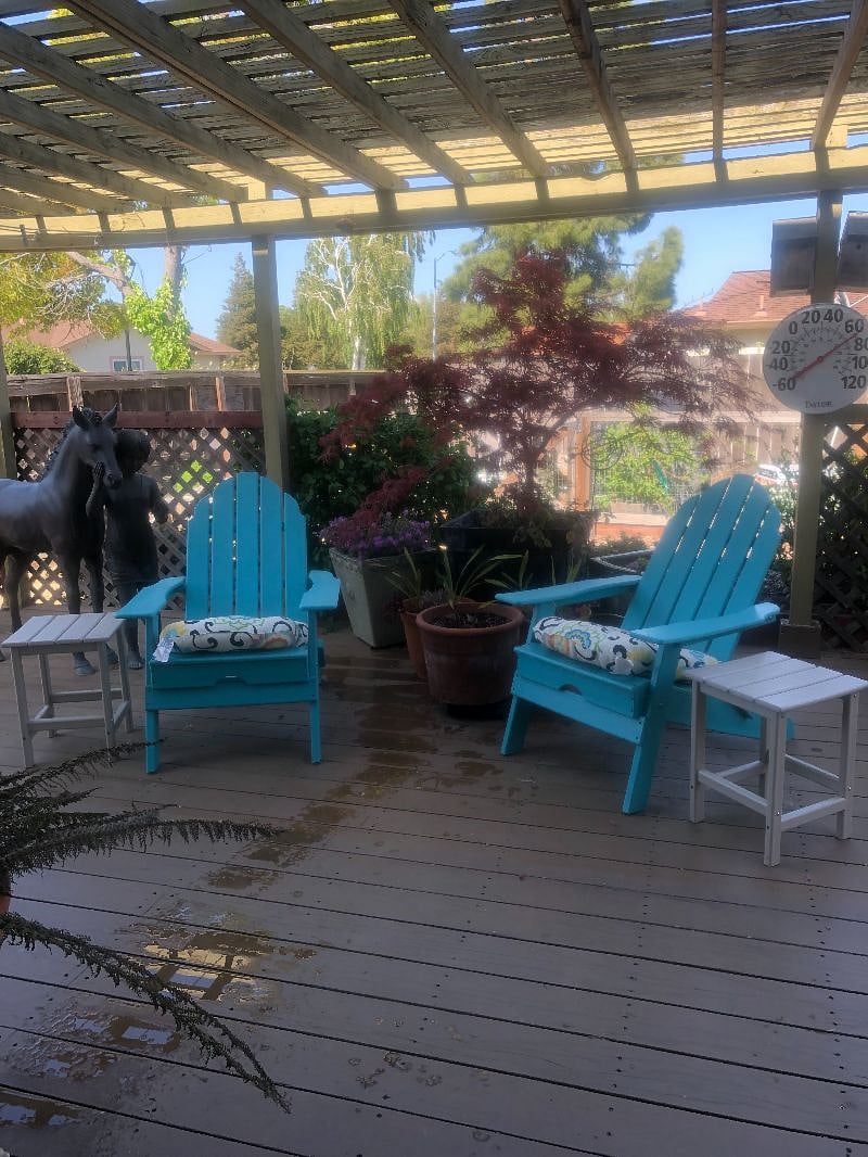 Deck just off family room