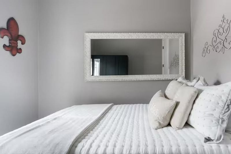 bedroom with double size bed