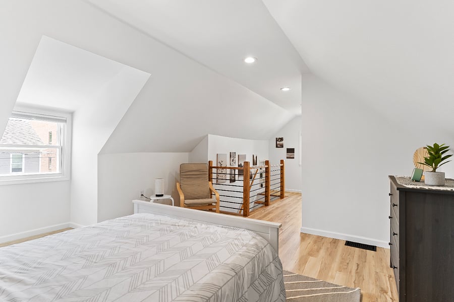 Upstairs bedroom