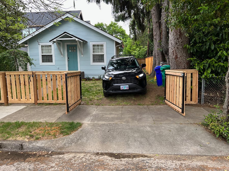 off street parking if desired