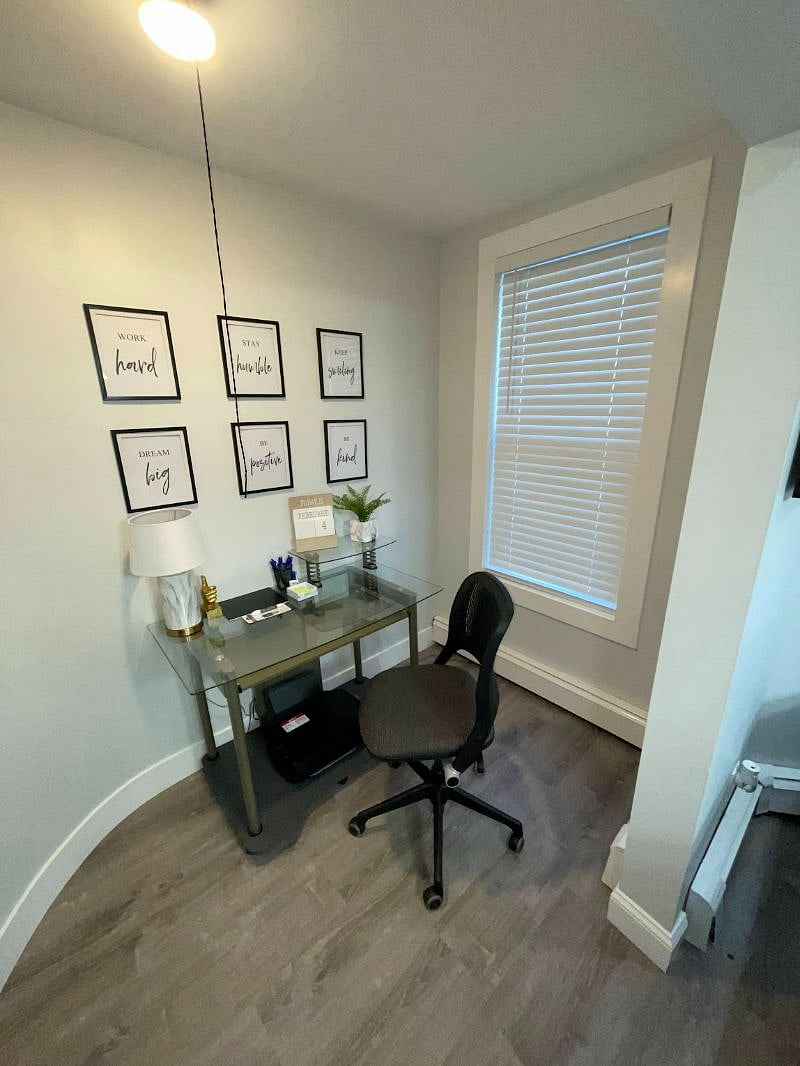 Office space with printer