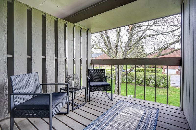 Unwind and relax on the balcony