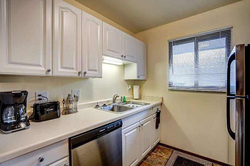Cook up delicious meals with a well-equipped kitchen