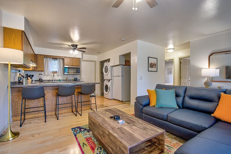 Curl up and get comfortable in our charming living room