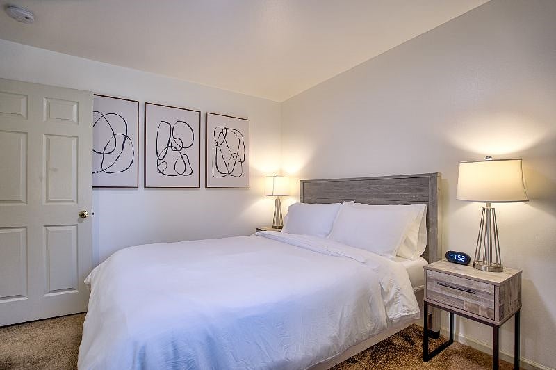 Enjoy a night of uninterrupted sleep in our master bedroom, boasting a heavenly king-size bed for your ultimate relaxation.