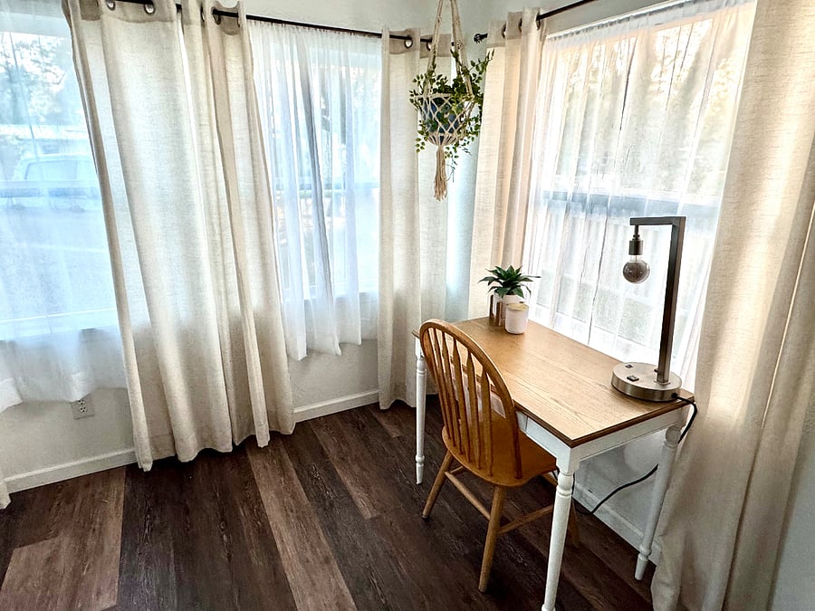 Beautiful natural light throughout.