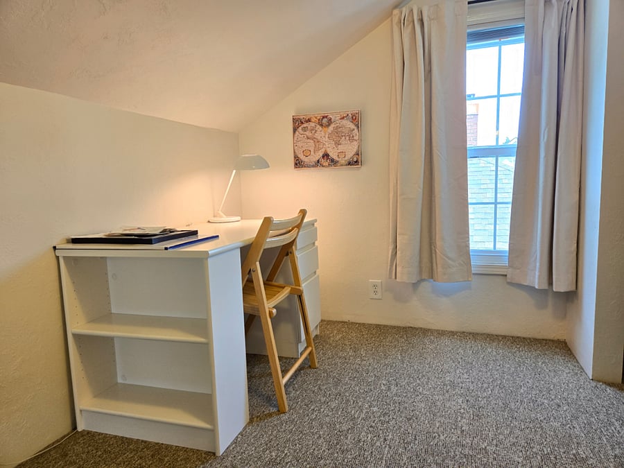 Upstairs desk.