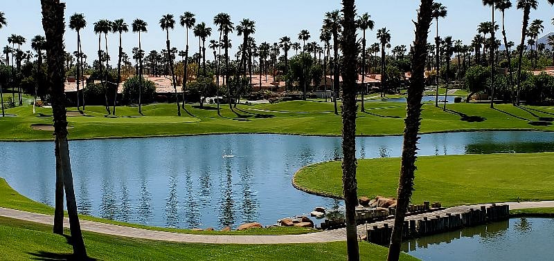 Lake and Golf Course View