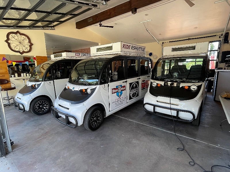 Shuttle service Friday and Saturday to Historic Folsom 4:30pm to 10:30pm 
Can request other days and hours if driver is available  
