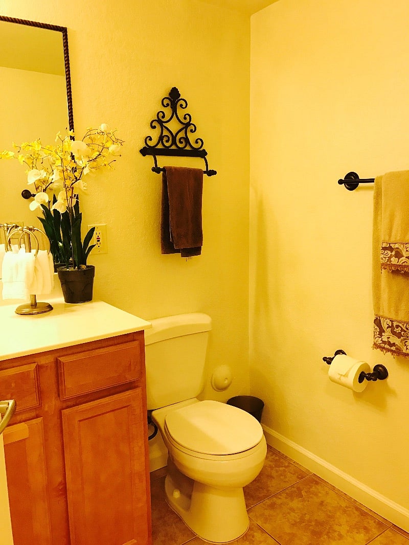 En-Suite bathroom with shower in primary bedroom.