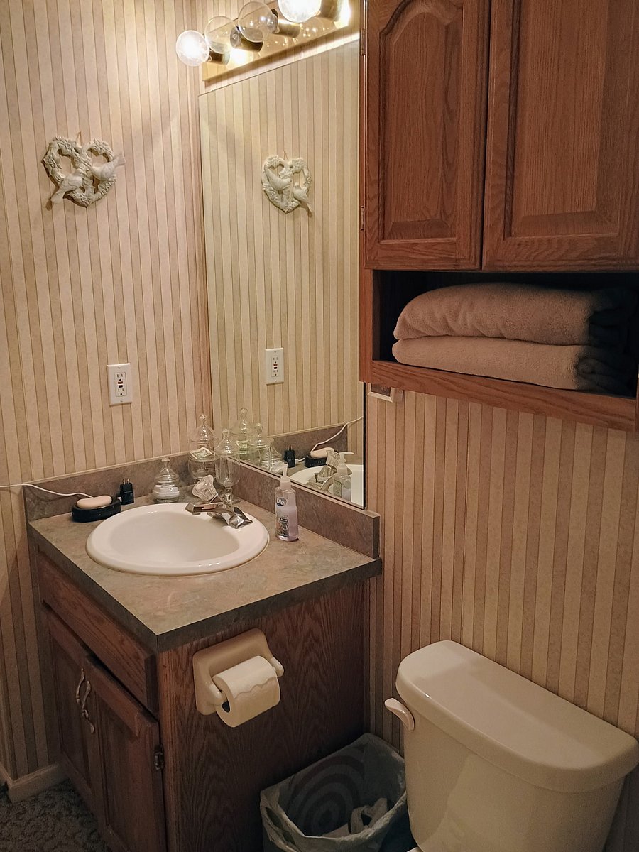 Shared bathroom on main level