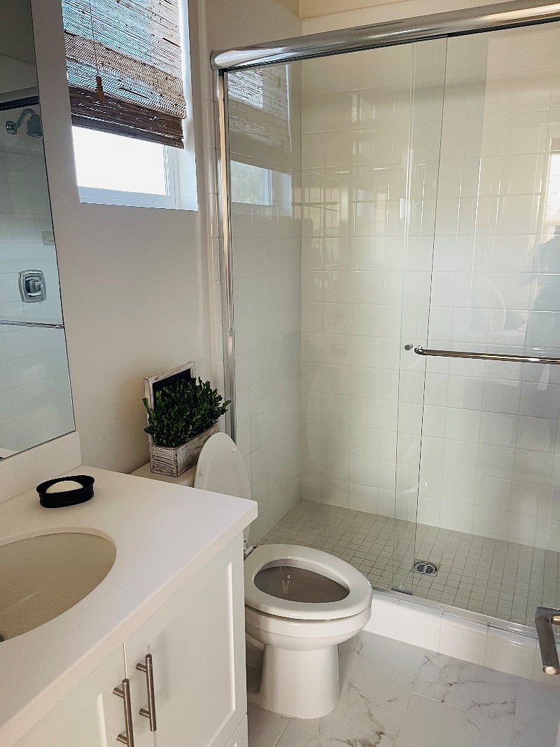 Private bathroom.