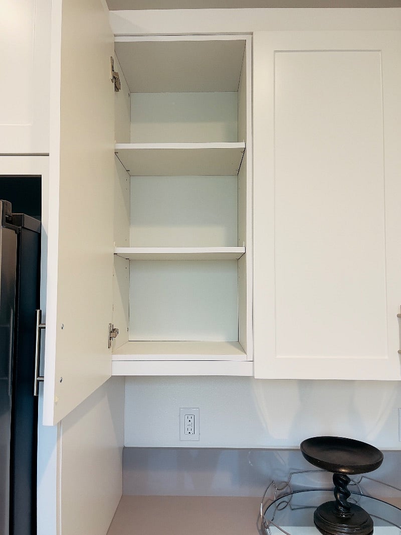 More storage in prep kitchen.