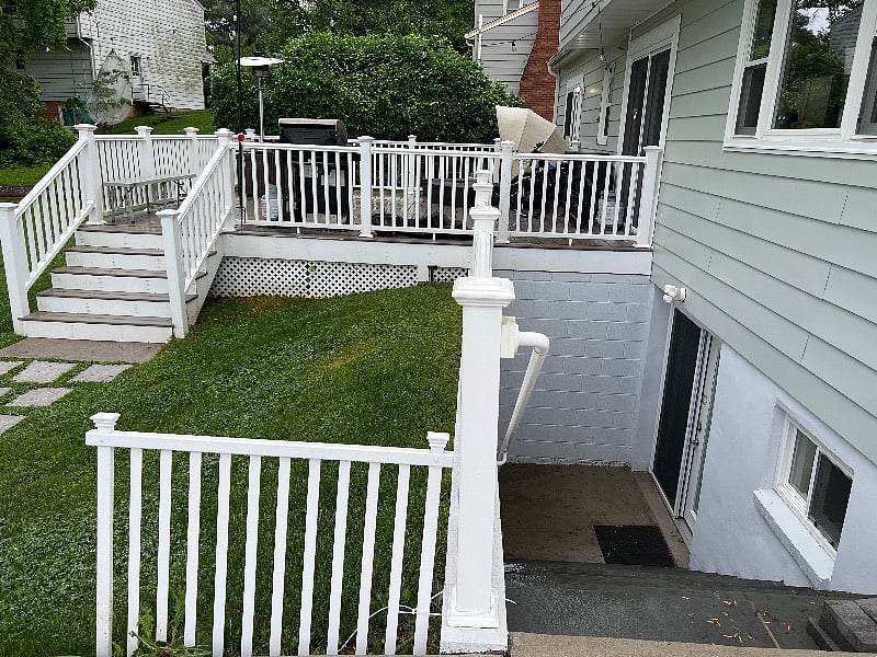 Walkout basement private and safe