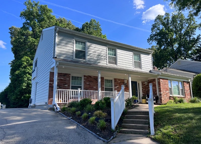 Front of the house