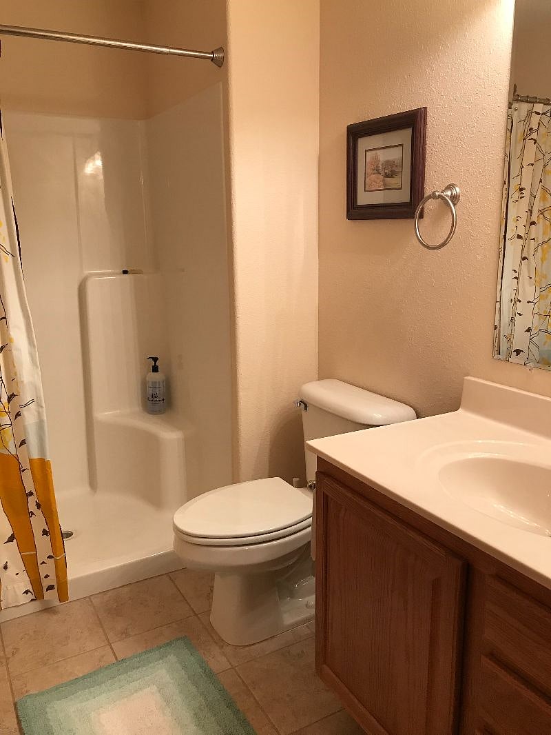 Bathroom on bottom floor