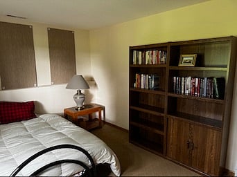 Double futon bed