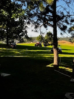 Views of the golf course