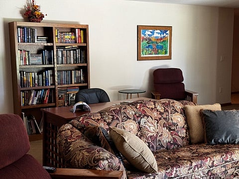 Downstairs family room