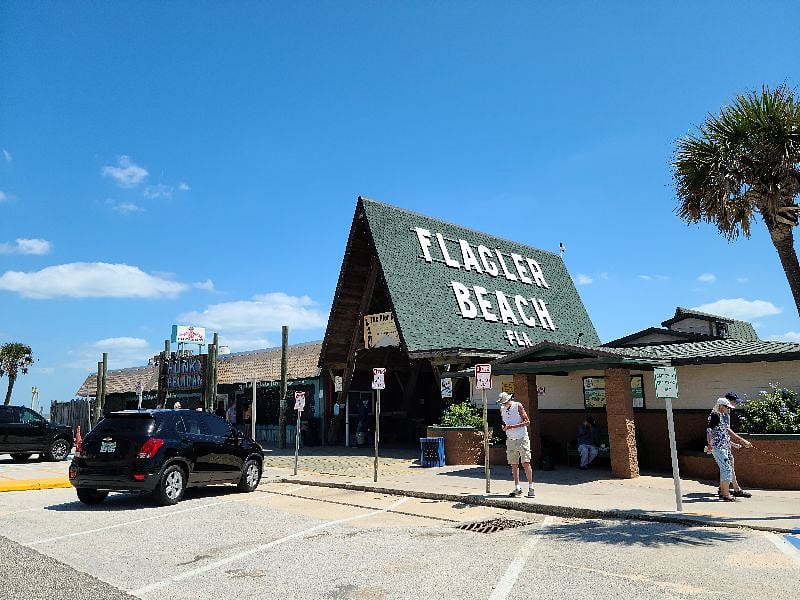 Famous Flagler Beach Pier.