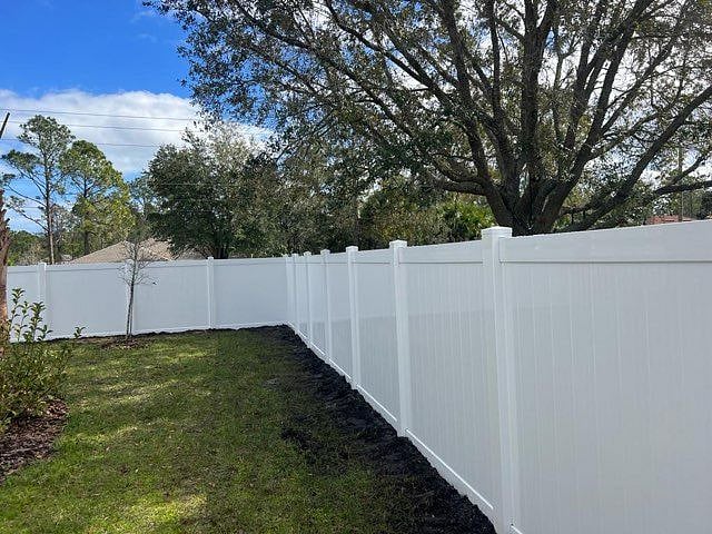 Private fenced back yard.