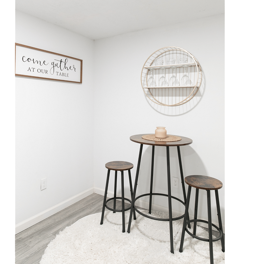 Drink your wine or tea here and relax
