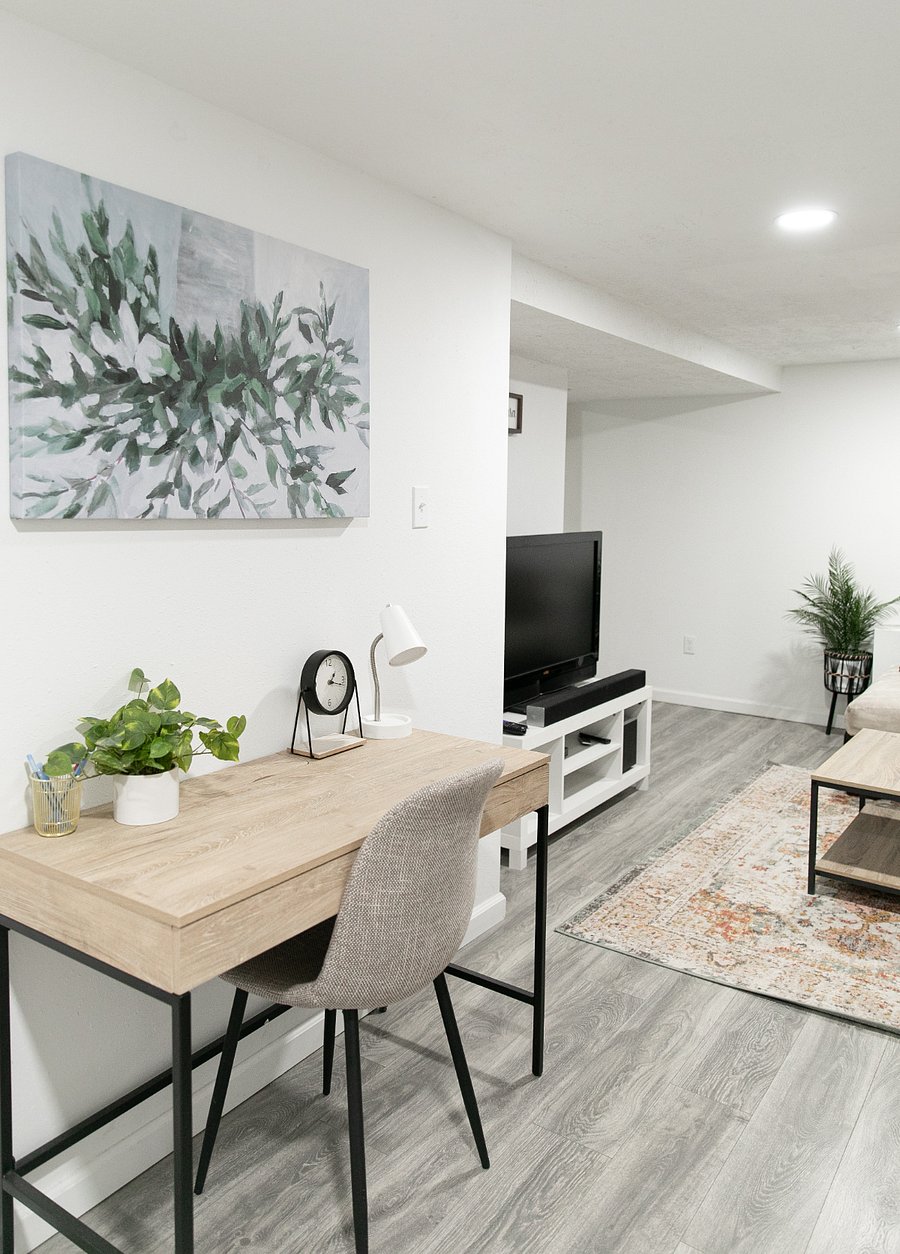 Downstairs living area
