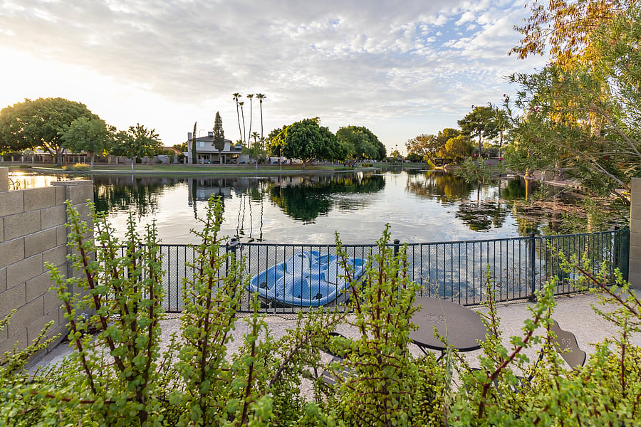 Neighborhood lake