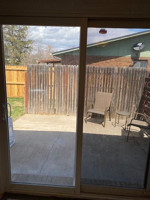 back patio space