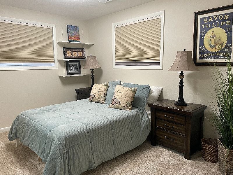 First Bedroom in basement