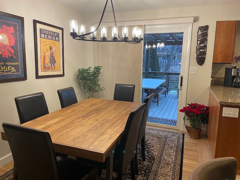 Main floor dining