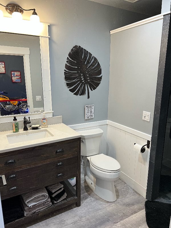 Main Bathroom downstairs.