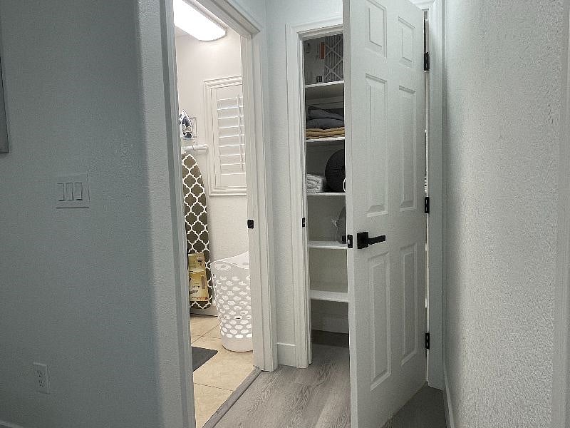 Laundry is a must. Use the appliances and ironing board