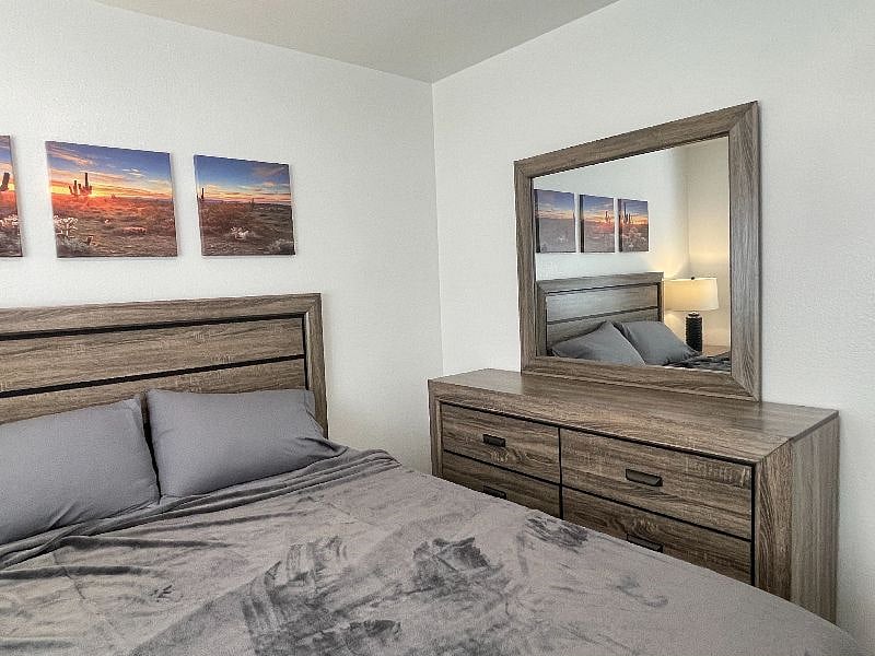 You will love the mirror & dresser