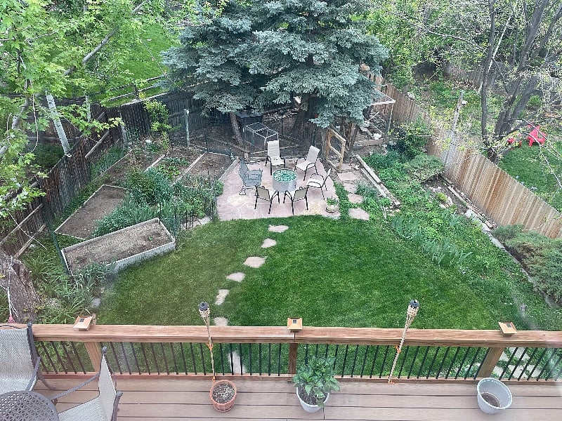 Shared yard