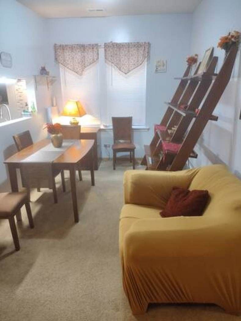 Dining Room with Lounge Chair