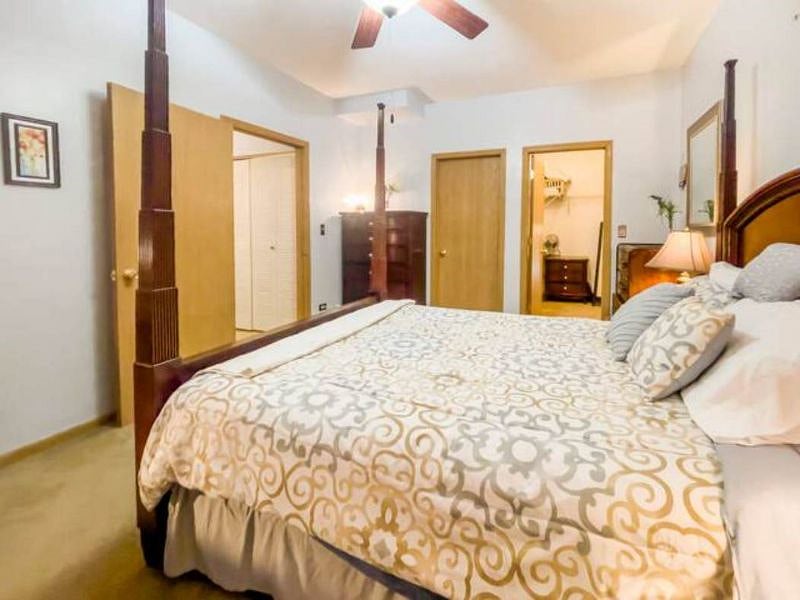 Master Bedroom with Hall Doorway