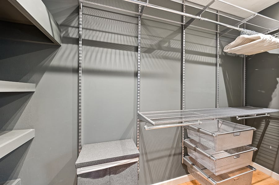 Plenty of closet space