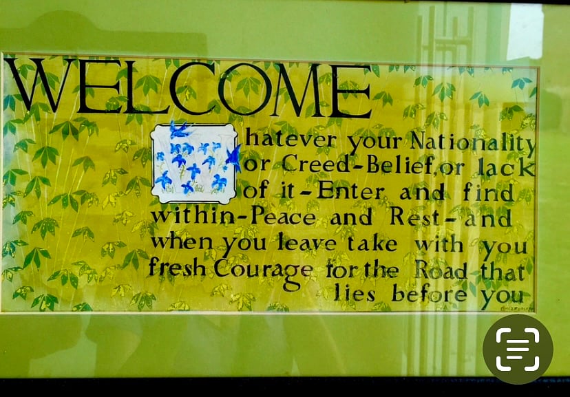 From an old country church in England.