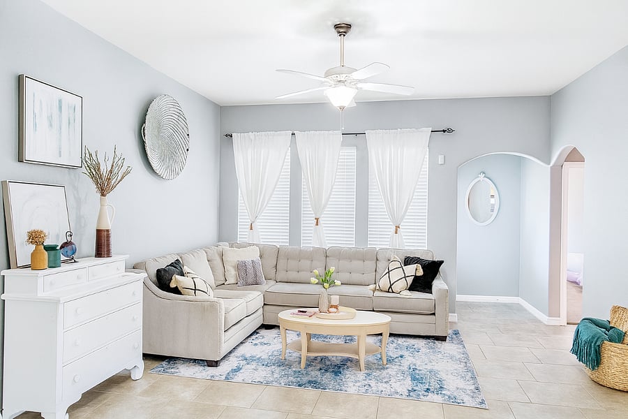 Inviting living room