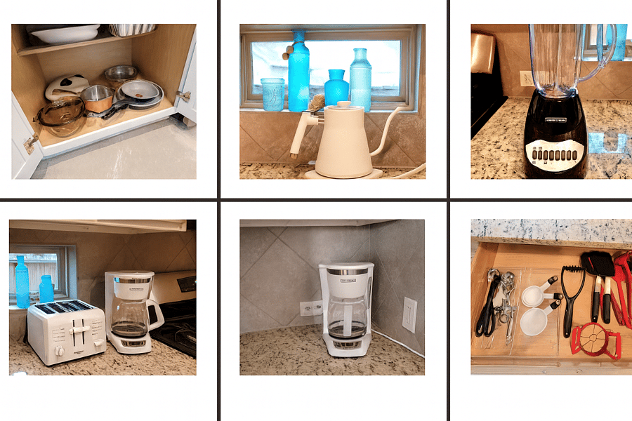 Kitchen has all the essentials for cooking a proper, delicious meal during your stay.