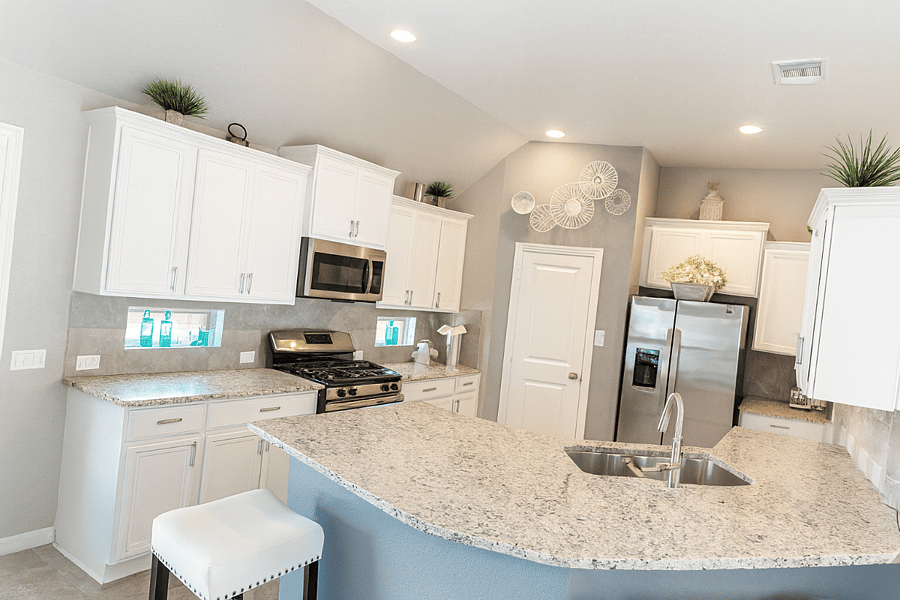 Spacious Kitchen with lots of counter space. Microwave, Stove, Dishwasher, Refrigerator, Garbage Disposal and walk in pantry.