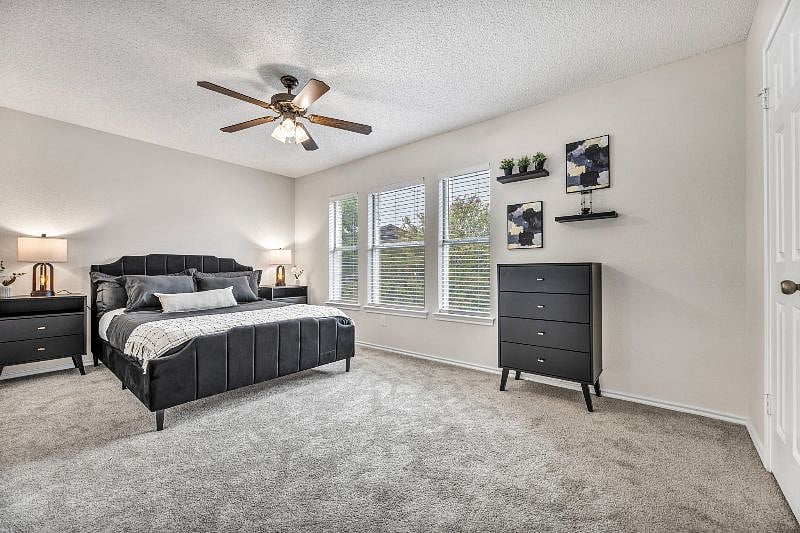 Tall dresser for personal items in the secondary room.