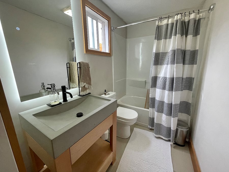 Master bathroom