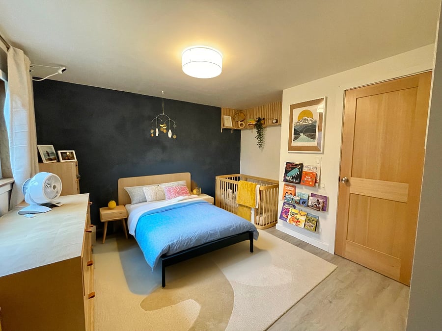 Second bedroom can accommodate children at request or adult