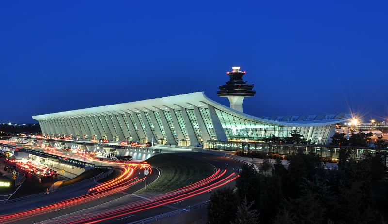 Beautiful Dulles International Airport is just an hour away Which has free Wi-fi access, currency exchange, Concierge service, charging stations for electronic devices as well as electric vehicles, luggage carts, & more.