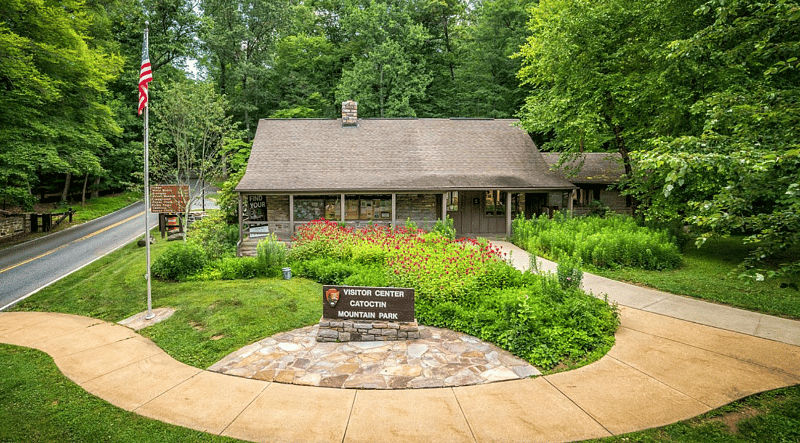 Catoctin Creek Park is just 20mins away. The park has a nature center with two program rooms and a Discovery Room for your own drop-in adventure. The Nature Center hosts birthday parties, school group activities, and camps