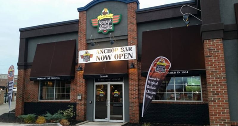 11mins from the property the Anchor Bar serves up more than 1 million pounds of chicken a year and its bottled wing sauce now retails in more than 4,000 supermarkets worldwide. This family dining and sports bar stocked with 40 flat-screen televisions